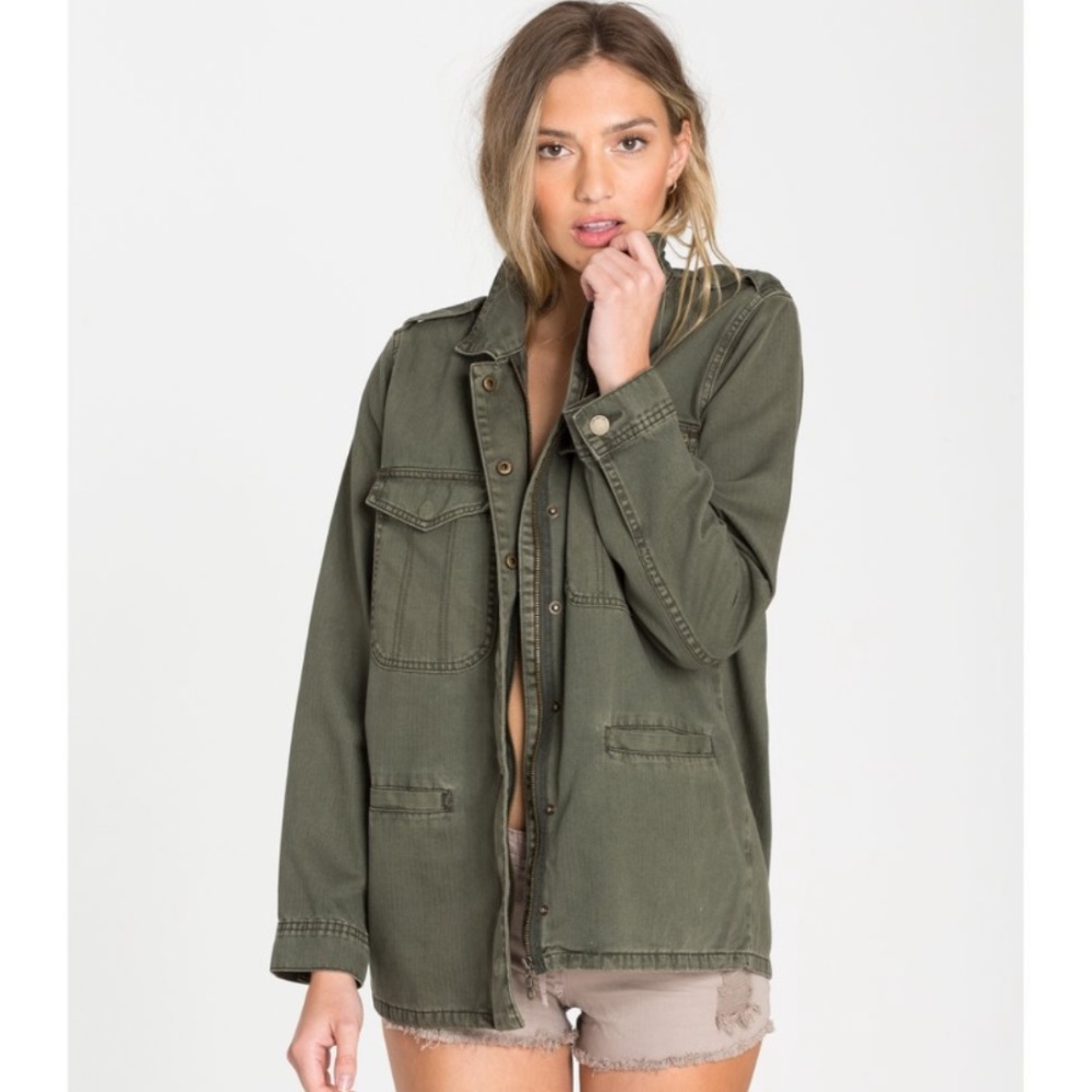 🔥🔥BILLABONG - MILITARY JACKET🔥 - Picture 2 of 7